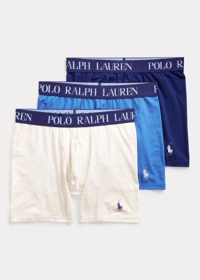 Men's Polo Ralph Lauren 4D Flex 3-Pack Briefs | 849715SDP